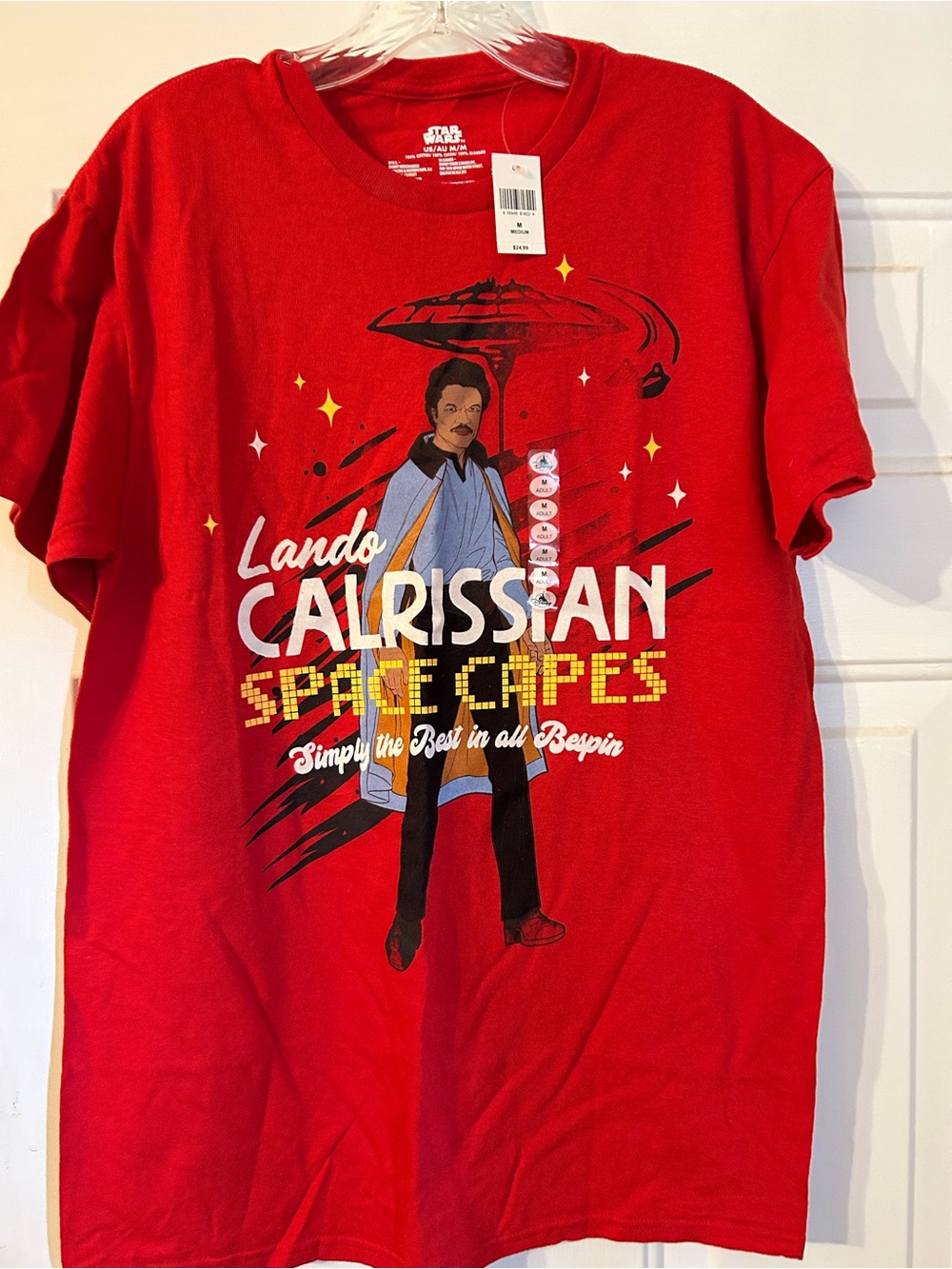 NWT Star Wars Red Graphic Tee Size M